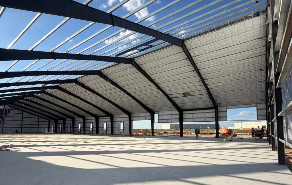 Commercial metal building project by tw services llc